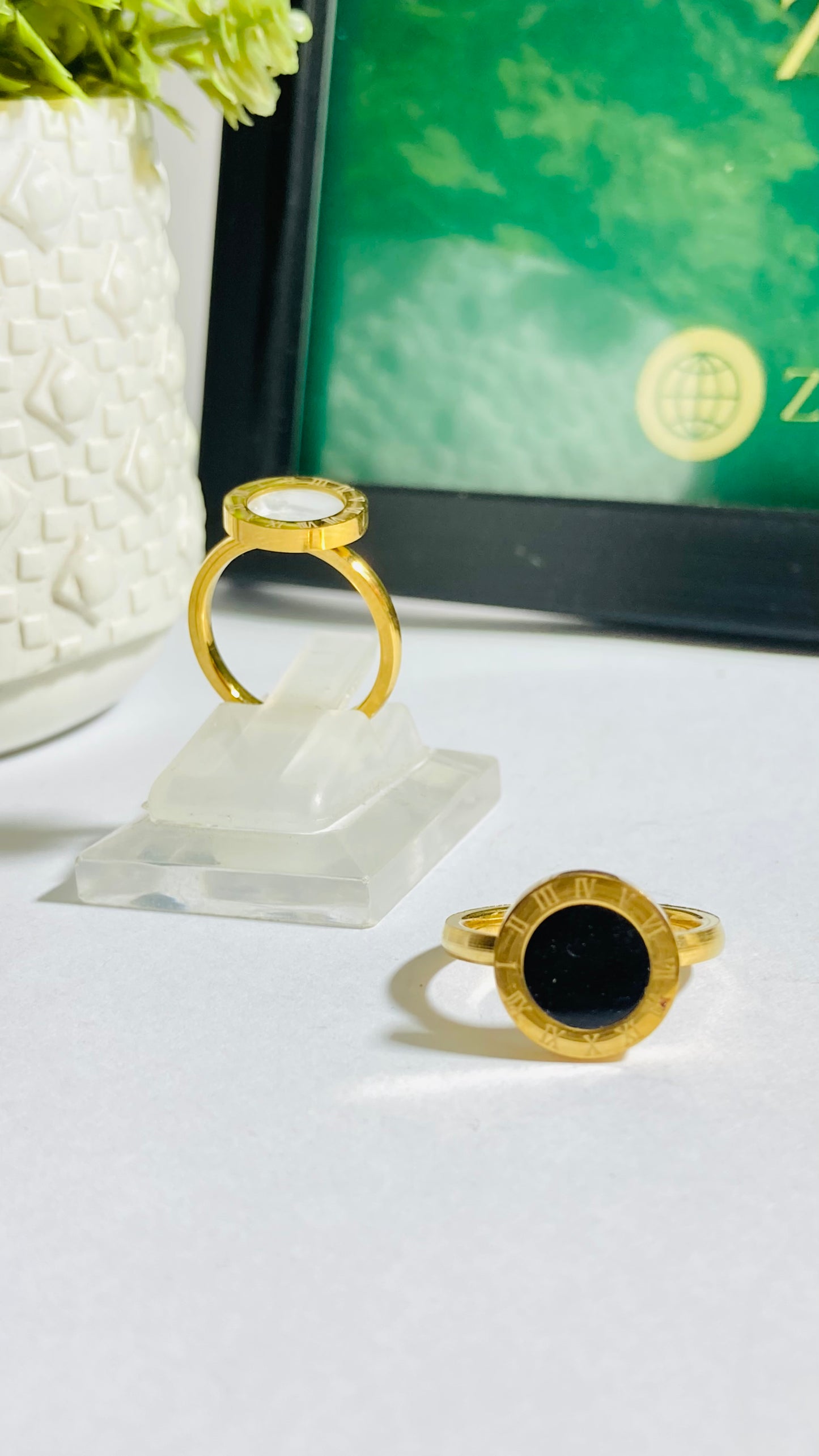 Roman Numerals Ring