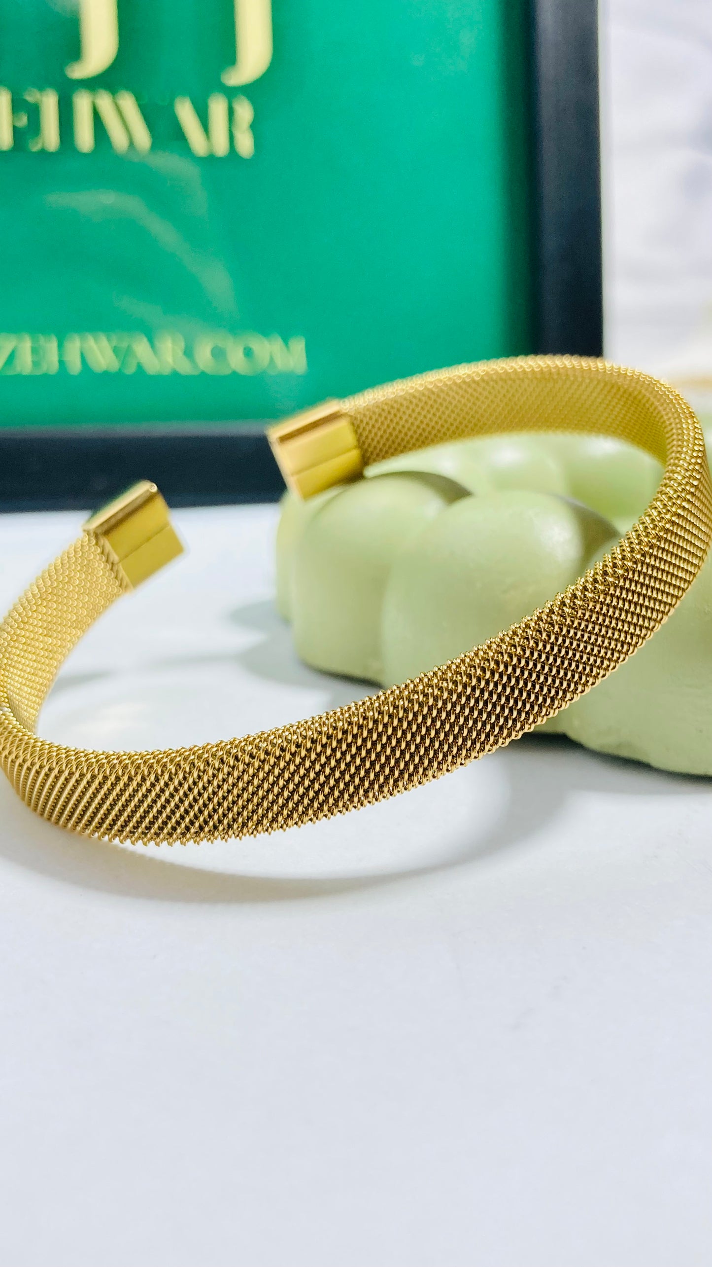 Velour Mesh Bangle
