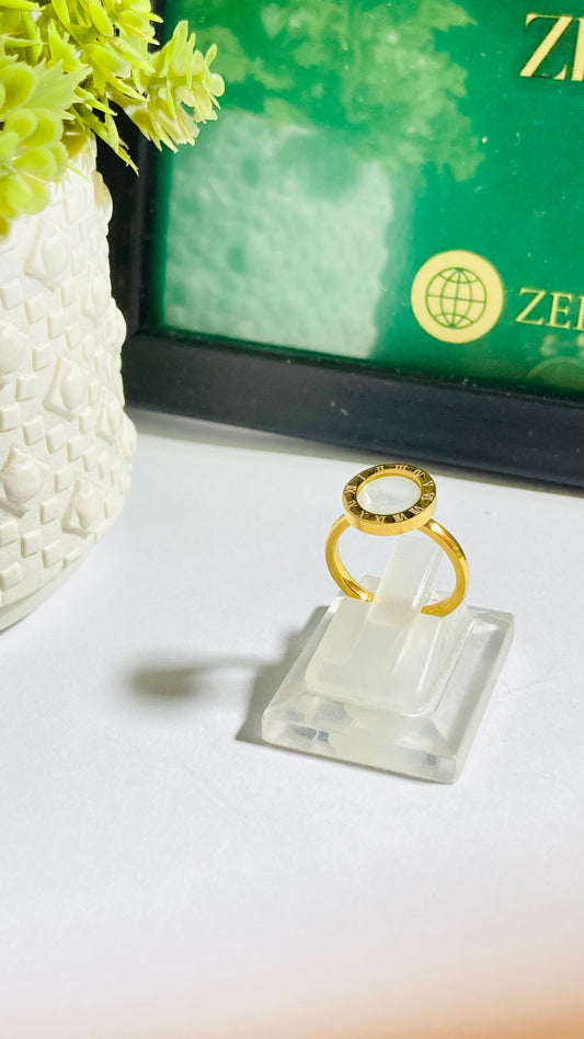 Roman Numerals Ring