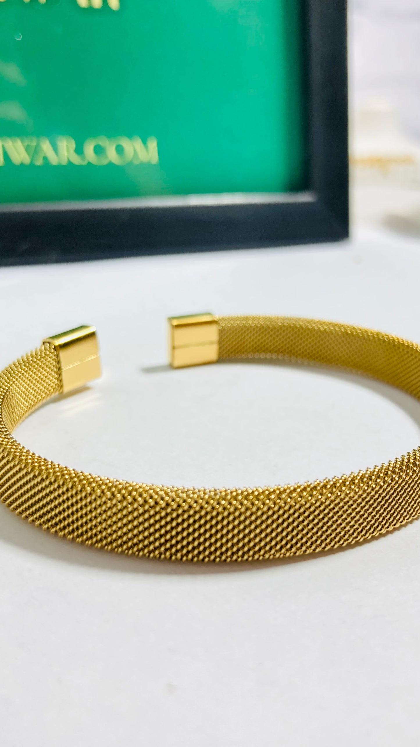 Velour Mesh Bangle